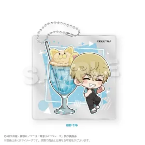 (Goods - Key Chain) Tokyo Revengers Chibi Acrylic Key Chain Cream Soda ver. Chifuyu Matsuno