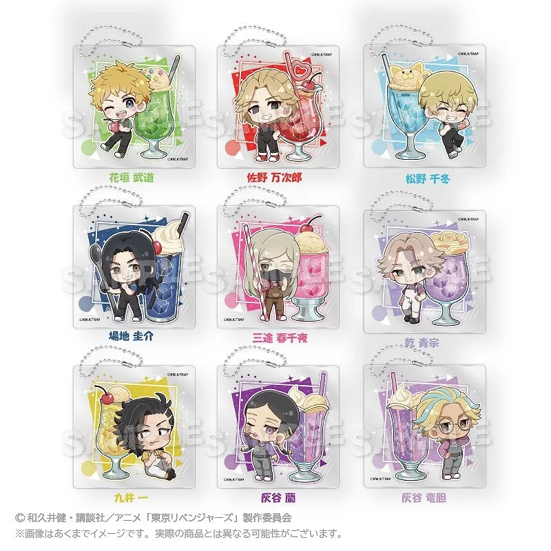 (Goods - Key Chain) Tokyo Revengers Chibi Acrylic Key Chain Cream Soda ver. Seishu Inui