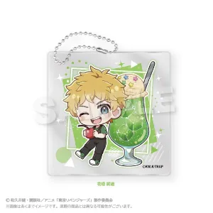 (Goods - Key Chain) Tokyo Revengers Chibi Acrylic Key Chain Cream Soda ver. Takemichi Hanagaki