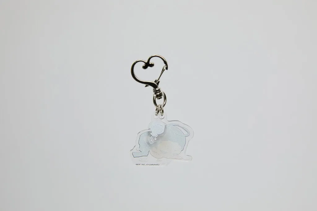 (Goods - Key Chain) What in "HELL" is bad? Peak Acrylic Key Chain Chibi Belphegor