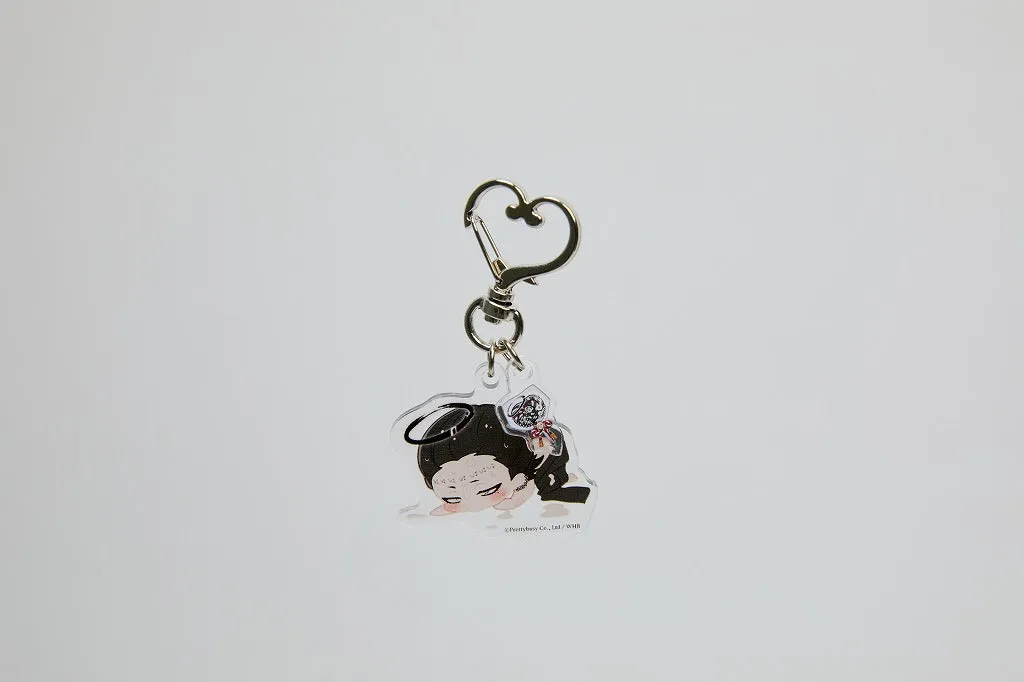 (Goods - Key Chain) What in "HELL" is bad? Peak Acrylic Key Chain Chibi Belphegor