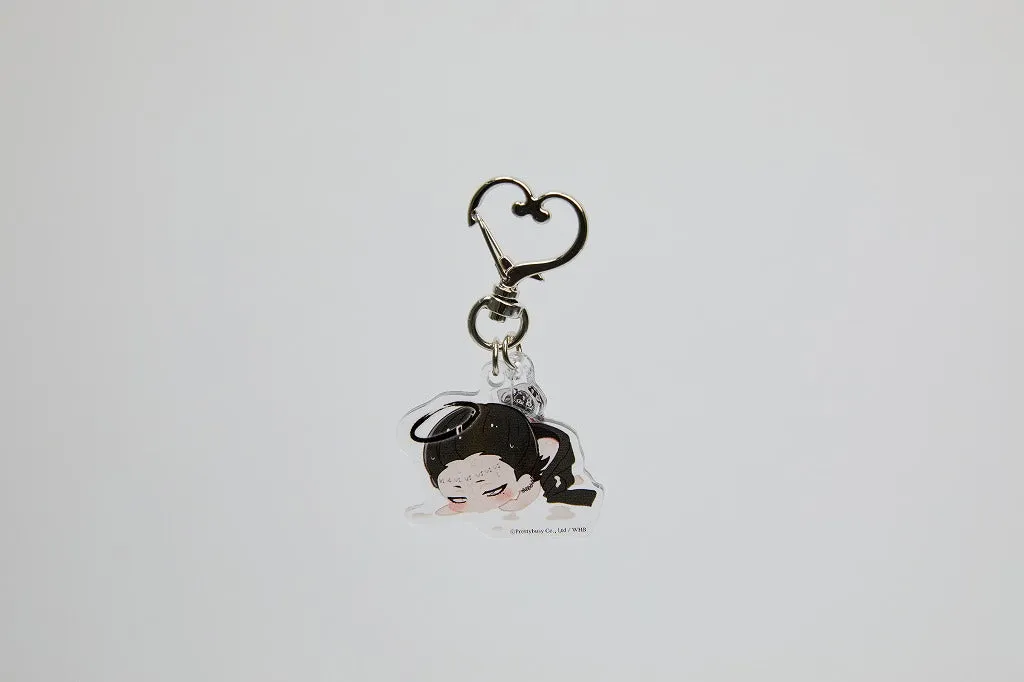 (Goods - Key Chain) What in "HELL" is bad? Peak Acrylic Key Chain Chibi Belphegor