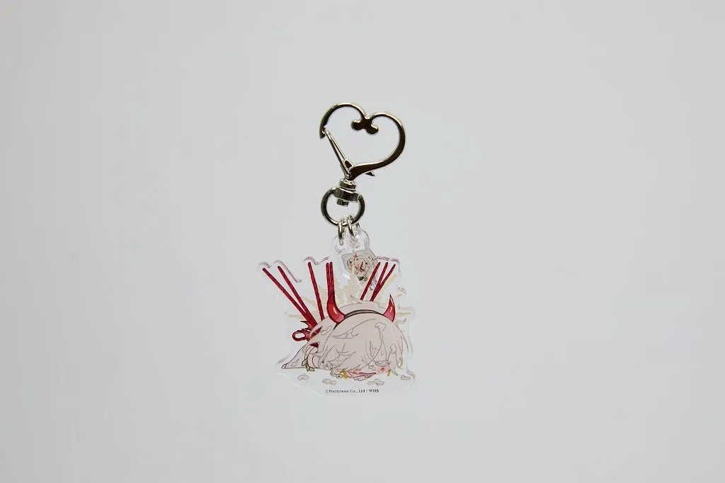 (Goods - Key Chain) What in "HELL" is bad? Peak Acrylic Key Chain Chibi Gabriel