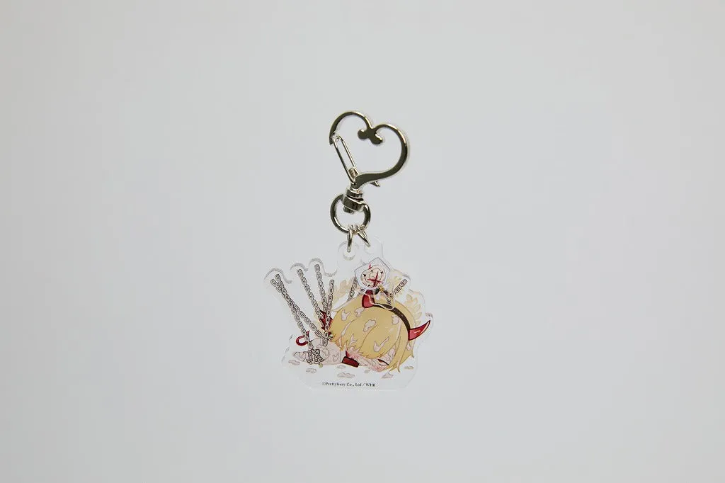 (Goods - Key Chain) What in "HELL" is bad? Peak Acrylic Key Chain Chibi Raphael