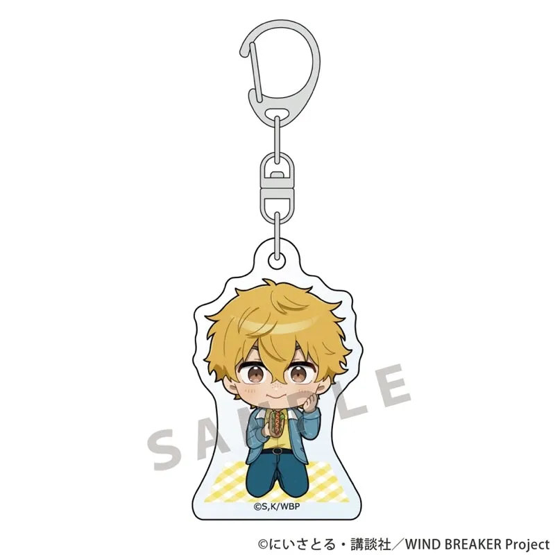 (Goods - Key Chain) WIND BREAKER Acrylic Key Chain (Akihiko Nirei/Picnic)
