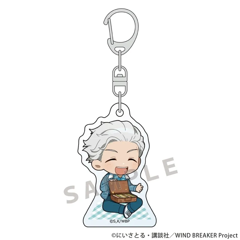 (Goods - Key Chain) WIND BREAKER Acrylic Key Chain (Hajime Umemiya /Picnic)