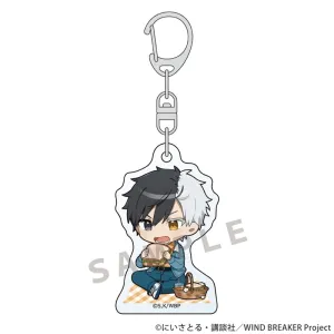 (Goods - Key Chain) WIND BREAKER Acrylic Key Chain (Haruka Sakura/Picnic)