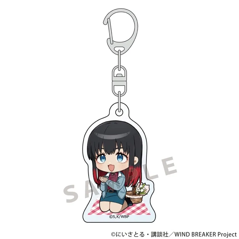 (Goods - Key Chain) WIND BREAKER Acrylic Key Chain (Tasuku Tsubakino/Picnic)