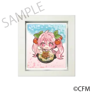 (Goods - Magnet) Sakura Miku  Hirohako Frame Magnet Hakodate 2025 Sakura Miku - Art by Mikanmochi