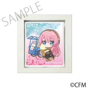 (Goods - Magnet) Sakura Miku  Hirohako Frame Magnet Hirosaki 2025 Megurine Luka - Art by Mikanmochi