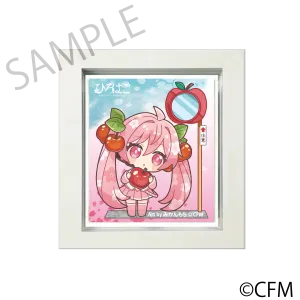 (Goods - Magnet) Sakura Miku  Hirohako Frame Magnet Hirosaki 2025 Sakura Miku - Art by Mikanmochi