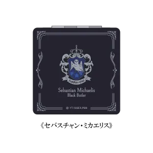 (Goods - Mirror) Black Butler -Public School Arc- Compact Mirror (Sebastian Michaelis)