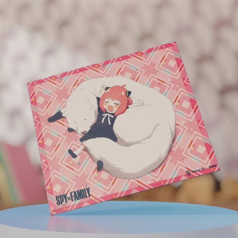 (Goods - Mouse Pad) SPY x FAMILY AMICIS Superglide 2 Glass Mouse Pad Anya Edition