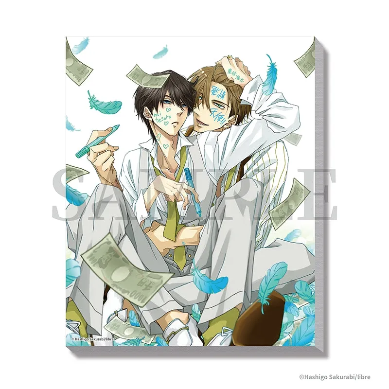 (Goods - Ornament) DAKAICHI Hashigo Sakurabi Canvas  [Hashigo Sakurabi Art Exhibition Post-Event Online Sales]