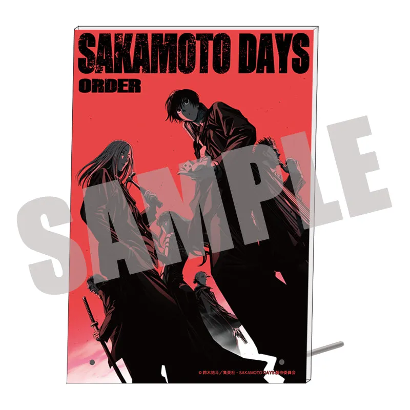 (Goods - Ornament) SAKAMOTO DAYS Acrylic Art Board ORDER Visual ver.