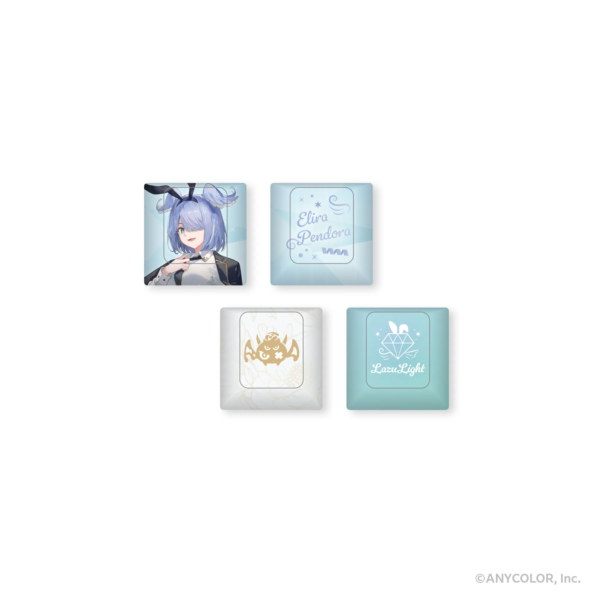 (Goods - Other) LazuLight Keycaps Set of 4 Elira Pendora