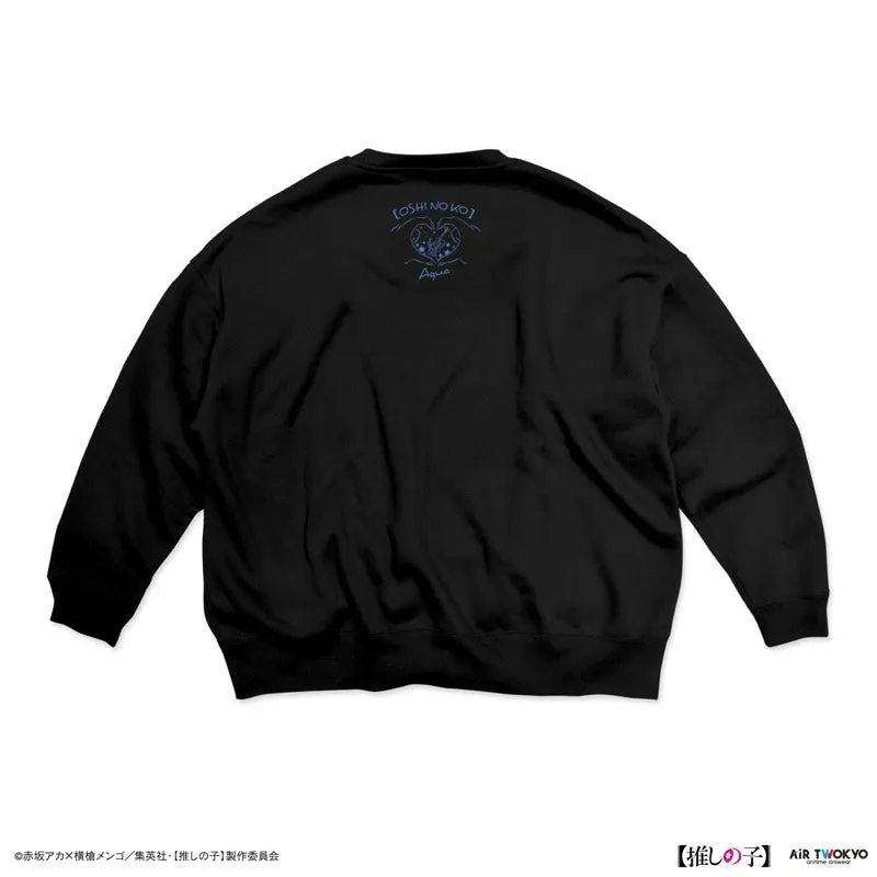 (Goods - Outerwear) Oshi no Ko Vol. 1 Retro Pop Sweatshirt 2 (Aqua) L