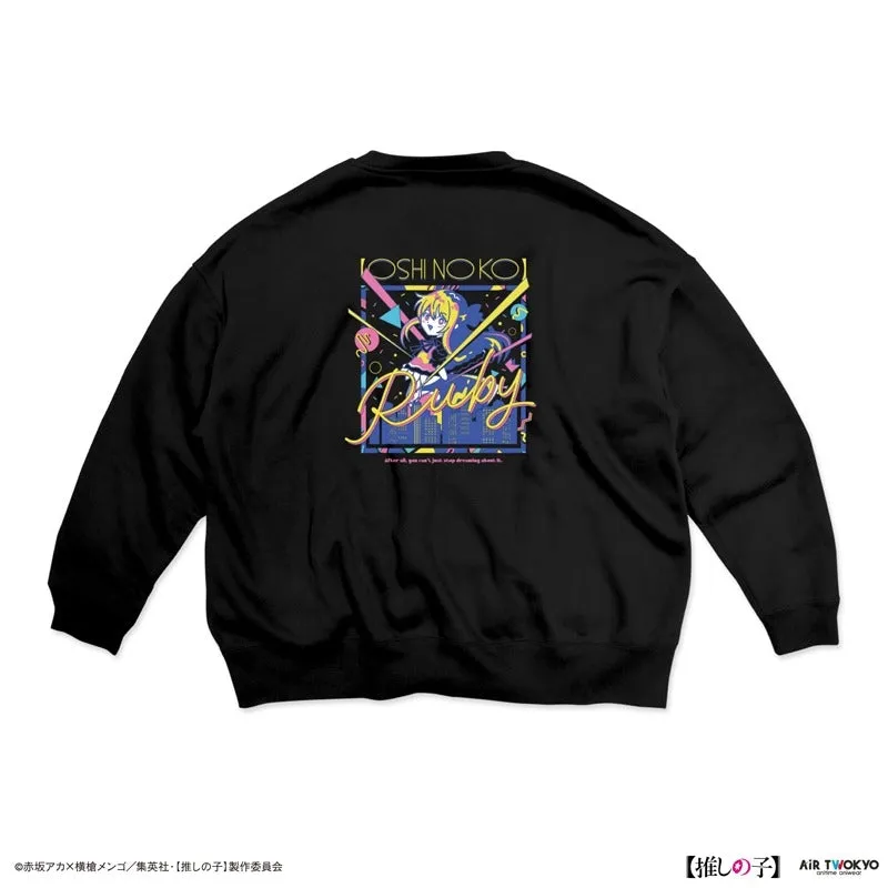 (Goods - Outerwear) Oshi no Ko Vol. 1 Retro Pop Sweatshirt 3 (Ruby) XL