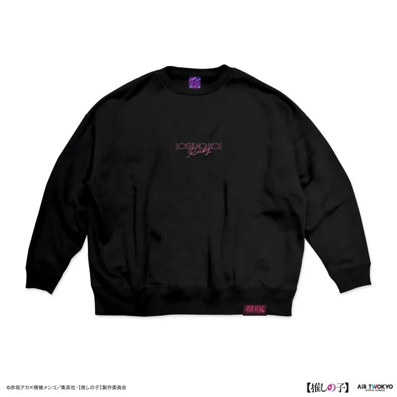 (Goods - Outerwear) Oshi no Ko Vol. 1 Retro Pop Sweatshirt 3 (Ruby) XL
