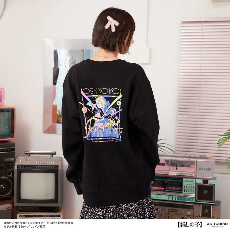 (Goods - Outerwear) Oshi no Ko Vol. 1 Retro Pop Sweatshirt 3 (Ruby) XL