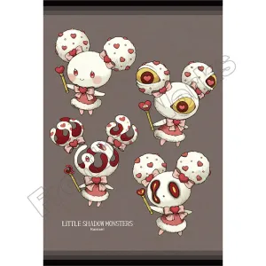 (Goods - Postcard) Maniani World Postcard E - Little Shadow Monsters