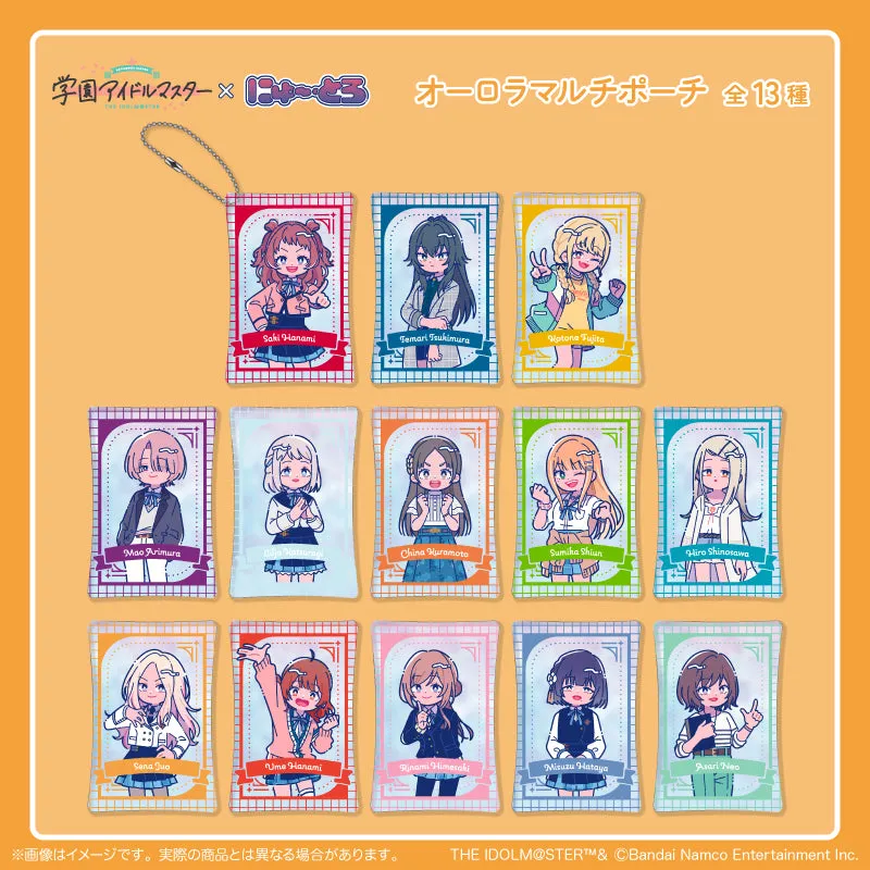 (Goods - Pouch) Gakuen iDOLM@STER Iridescent Multi-purpose Pouch B Temari Tsukimura