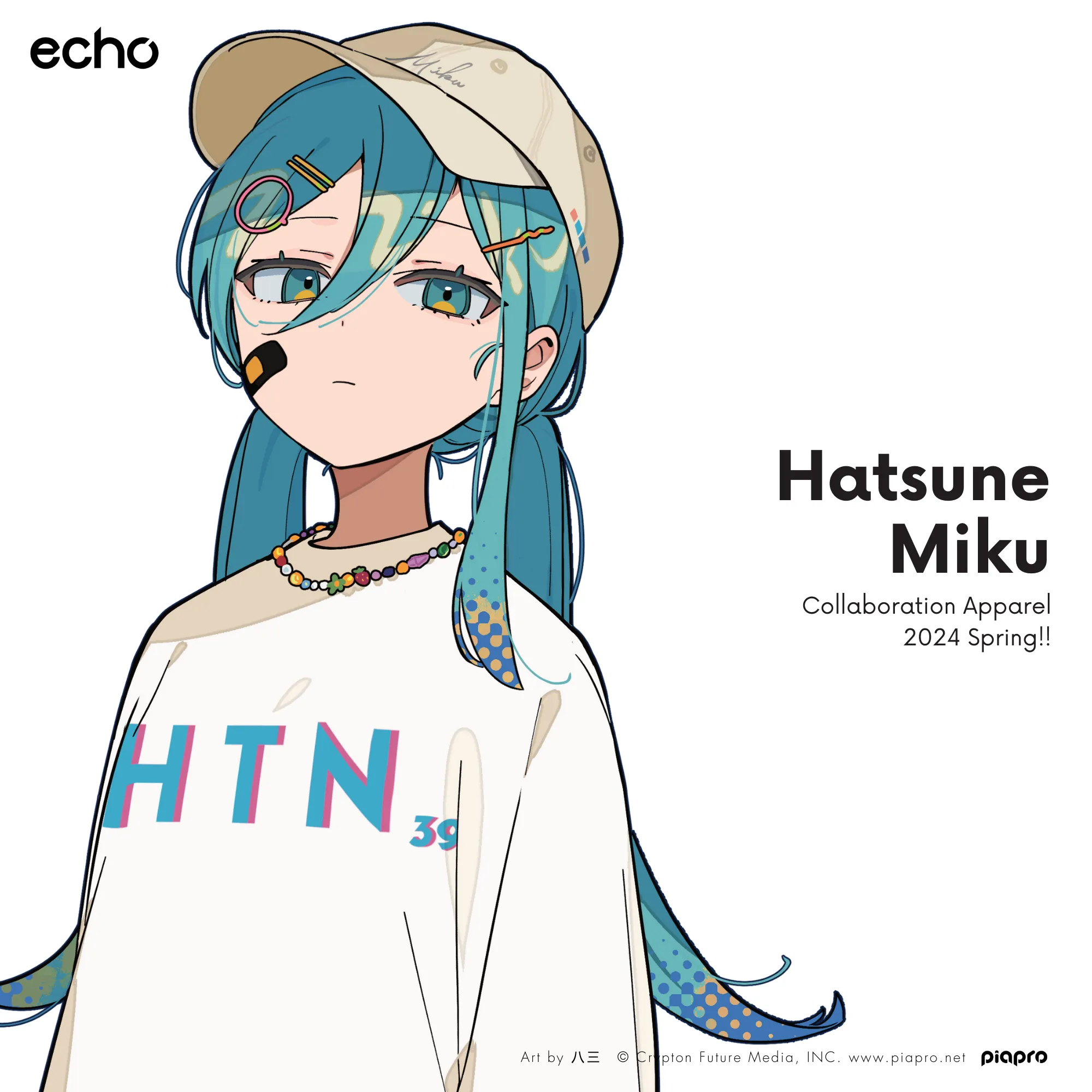 (Goods - Shirt) Hatsune Miku Graphic T-Shirt Art by hassan "HTN39"