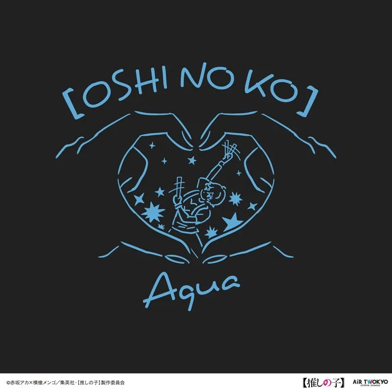 (Goods - Shirt) Oshi no Ko Vol. 1 Retro Pop T-shirt 2 (Aqua) XL