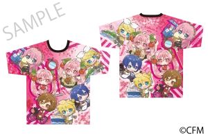 (Goods - Shirt)Sakura Miku  Hirohako Full Graphic T-shirt Hirohako 2025 - Art by Mikanmochi
