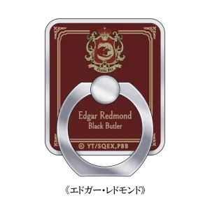 (Goods - Smartphone Accessory) Black Butler -Public School Arc- Smartphone Ring (Edgar Redmond)