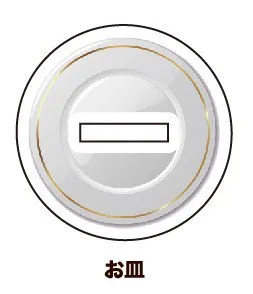 (Goods - Stand Pop Accessory) Alternate Base (Slot Size: Approx. 15 x 3mm) 07 - Plate