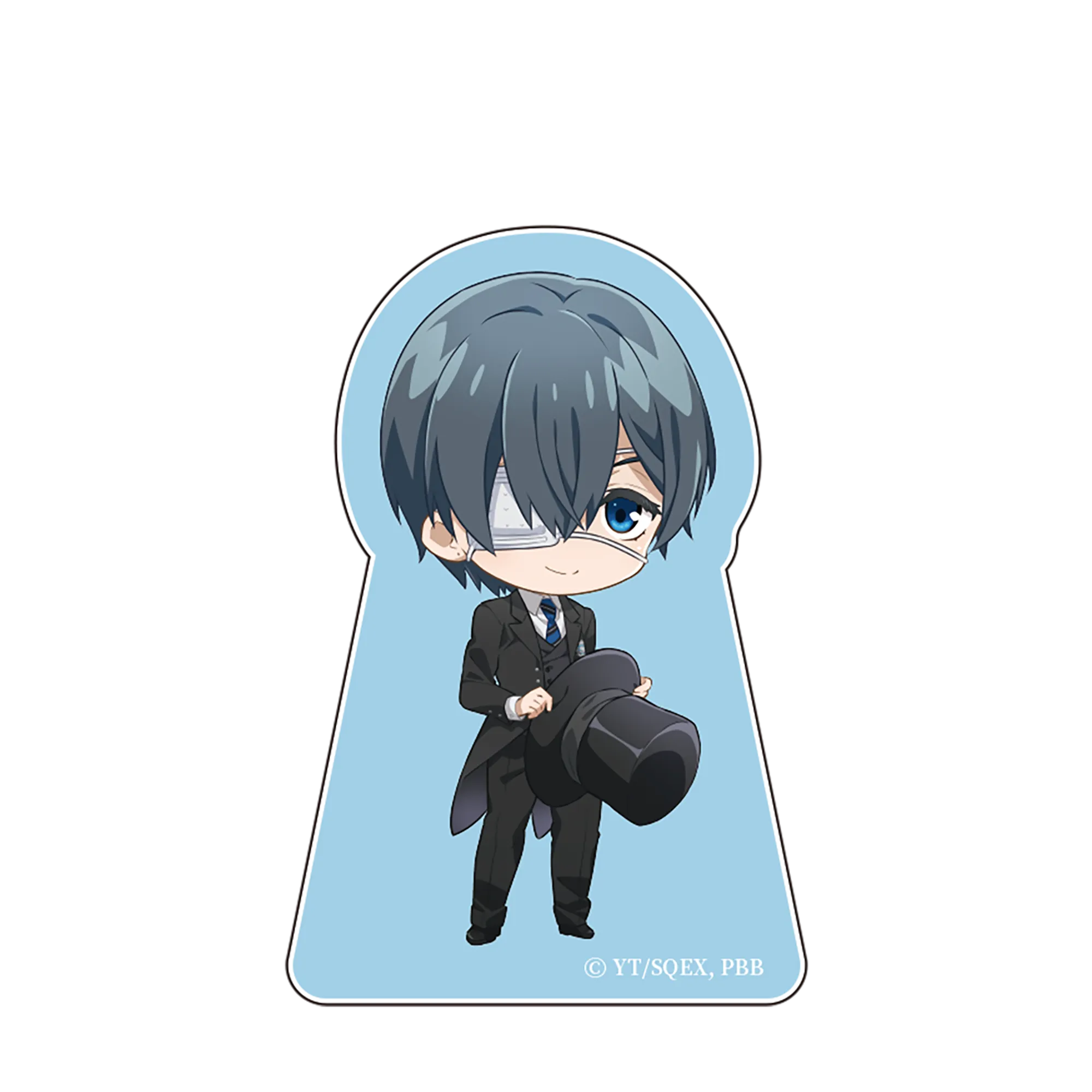 (Goods - Stand Pop) Black Butler -Public School Arc- Acrylic Clip Stand (Ciel Phantomhive)