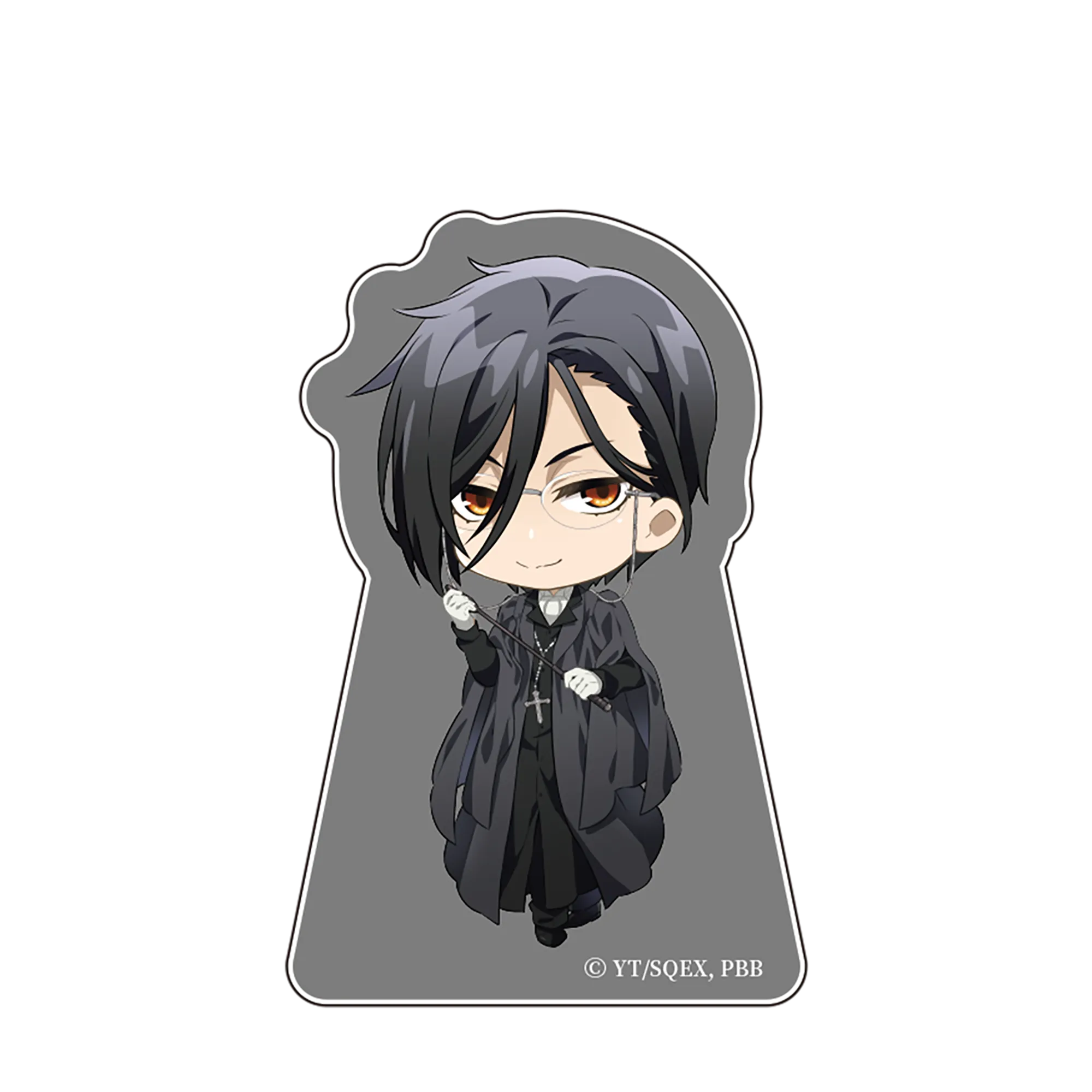(Goods - Stand Pop) Black Butler -Public School Arc- Acrylic Clip Stand (Sebastian Michaelis)