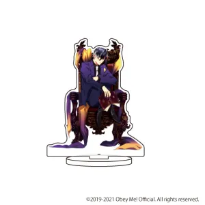(Goods - Stand Pop) Obey Me! Character Acrylic Figure 14 Featuring Exclusive Art - Belphegor