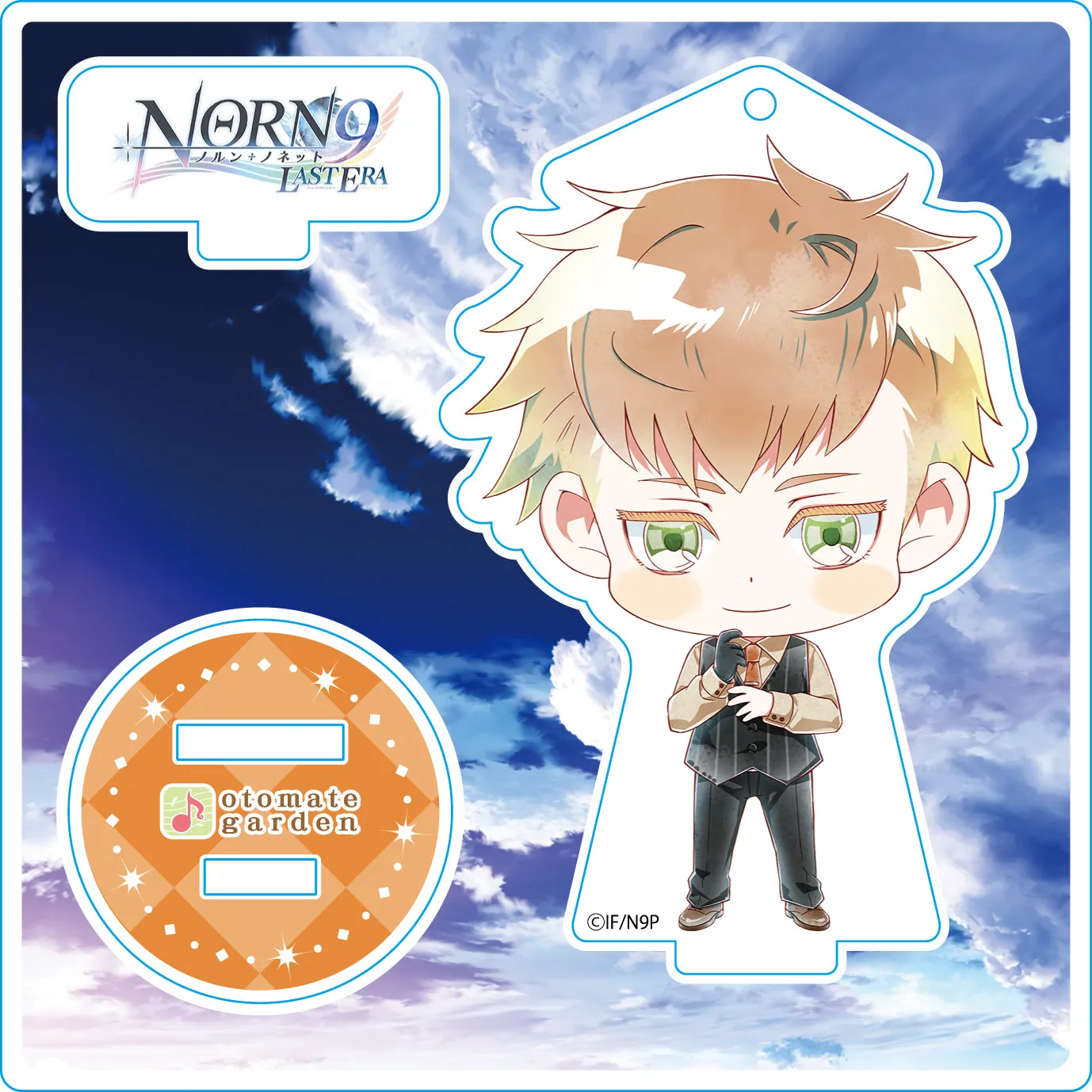 (Goods - Stand Pop) Otomate Garden Chibi Character Acrylic Stand 2017_12 Norn9 Masamune Toya