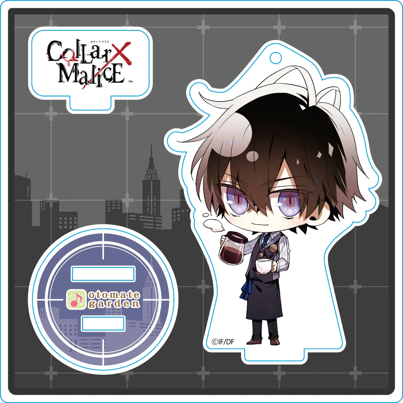 (Goods - Stand Pop) Otomate Garden Chibi Character Acrylic Stand 2017_22 Collar x Malice Aiji Yanagi