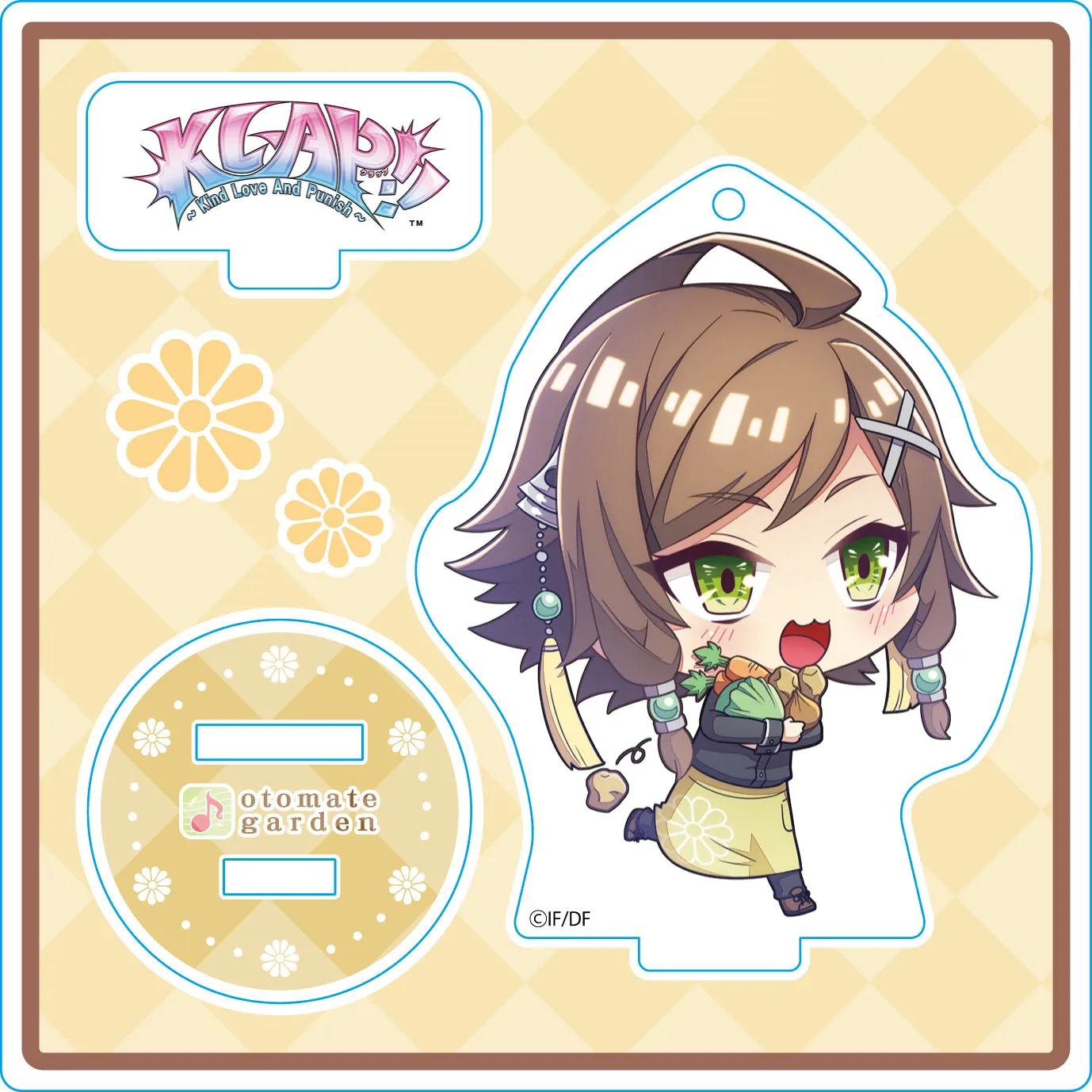 (Goods - Stand Pop) Otomate Garden Chibi Character Acrylic Stand 2017_39 KLAP!! Kanade Harima