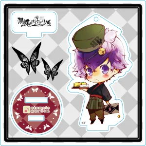 (Goods - Stand Pop) Otomate Garden Chibi Character Acrylic Stand 2017_52 Psychedelica of the Black Butterfly Hikage