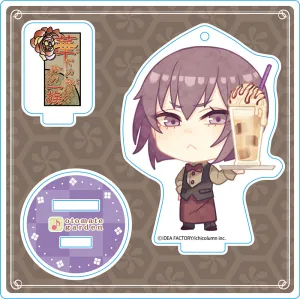 (Goods - Stand Pop) Otomate Garden Chibi Character Acrylic Stand 2017_77 Hanayaka Nari, Waga Ichizoku Miyanomori Masashi