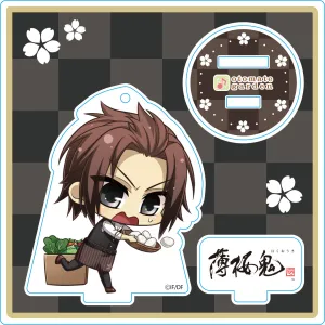 (Goods - Stand Pop) Otomate Garden Chibi Character Acrylic Stand 2017_96 Hakuoki Shinkai Soma Tonomo