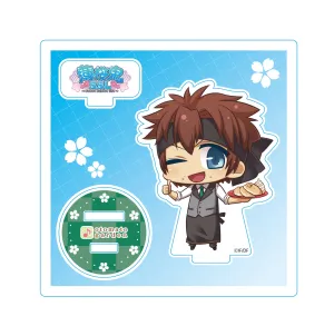(Goods - Stand Pop) Otomate Garden Chibi Character Acrylic Stand _2019_136 Hakuoki SSL Nagakura Shinpachi