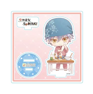 (Goods - Stand Pop) Otomate Garden Chibi Character Acrylic Stand _2019_141 Yunohana Spring! Saeki Kouta