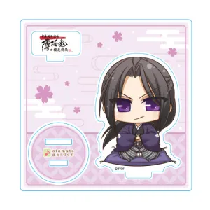 (Goods - Stand Pop) Otomate Garden Mini Chara Acrylic Stand 2023_214 Hakuoki 15th Anniversary Toshizo Hijikata