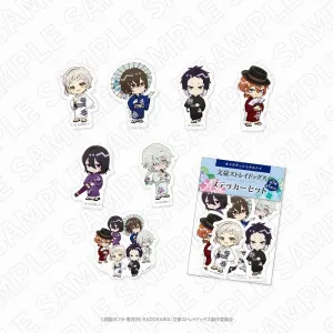 (Goods - Sticker) Bungo Stray Dogs CHARADITIONAL TOY Bungo Stray Dogs x Hydrangea Sticker Set (Set of 7)