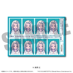 (Goods - Sticker) Gakuen iDOLM@STER ID Card Photo Style Sticker Vol.1 H Hiro Shinosawa