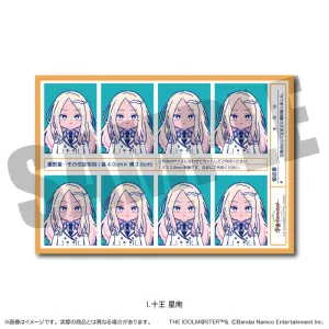 (Goods - Sticker) Gakuen iDOLM@STER ID Card Photo Style Sticker Vol.1 I Sena Juo