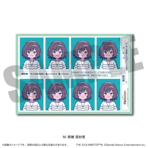 (Goods - Sticker) Gakuen iDOLM@STER ID Card Photo Style Sticker Vol.1 M Asari Neo