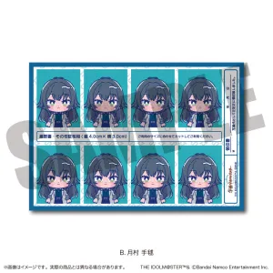 (Goods - Sticker) Gakuen iDOLM@STER ID Card Photo Style Sticker Vol.2 B Temari Tsukimura