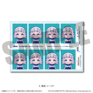 (Goods - Sticker) Gakuen iDOLM@STER ID Card Photo Style Sticker Vol.2 E Lilja Katsuragi