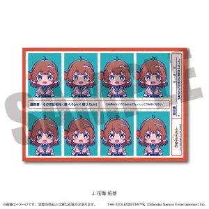 (Goods - Sticker) Gakuen iDOLM@STER ID Card Photo Style Sticker Vol.2 J Ume Hanami